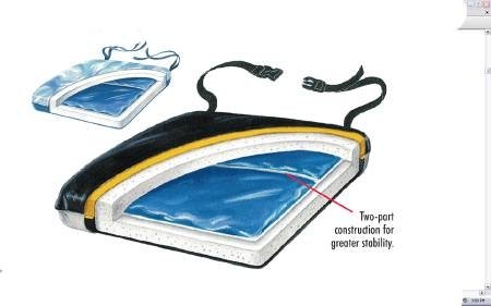 Thin-Line Gel Seat Cushion - 16