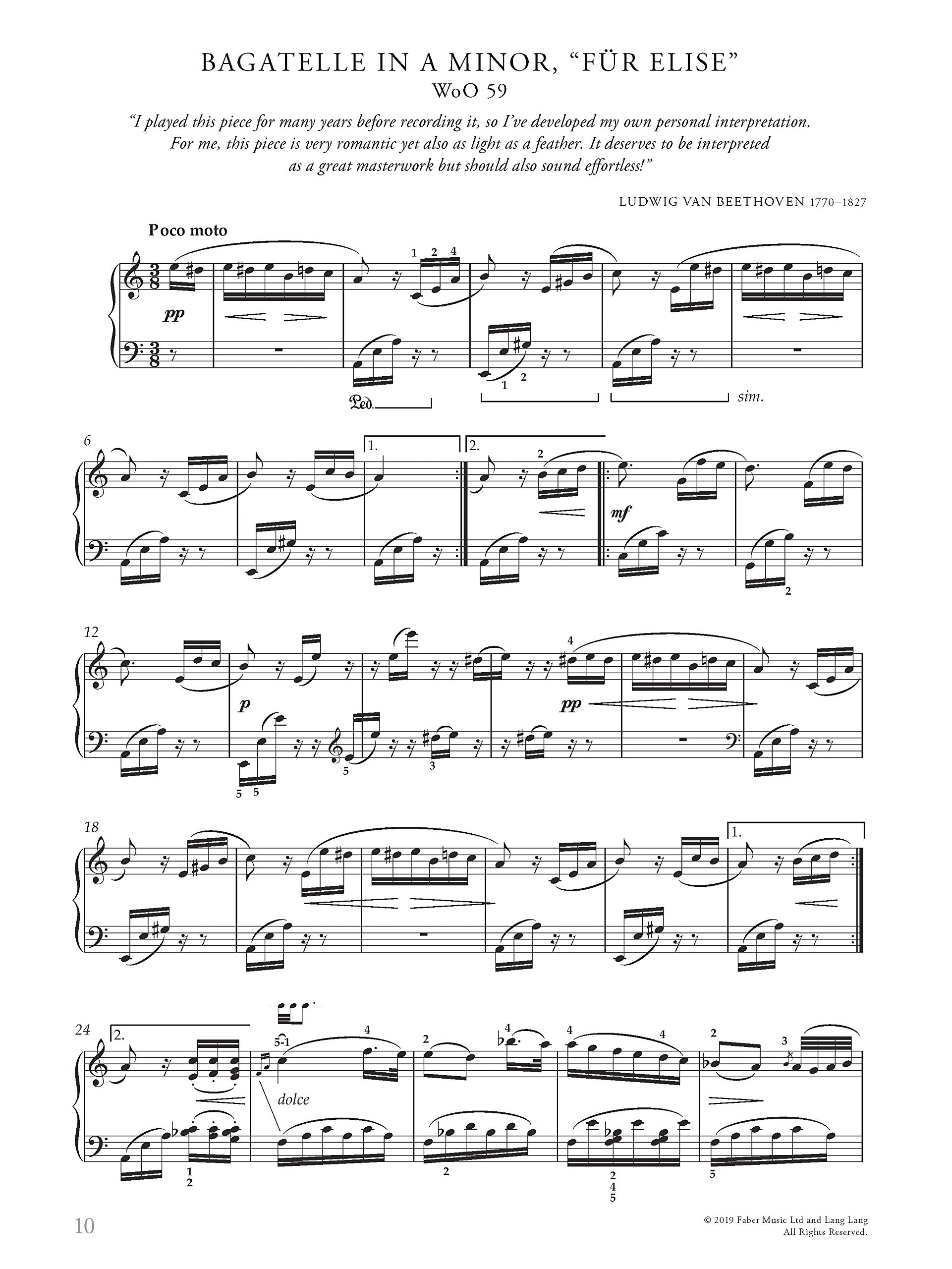 Lang Lang Piano Book - Hardcover Edition by Faber | Classical Music Sheet for Beginners & Professionals | Perfect for Home Practice, Lessons & Performances