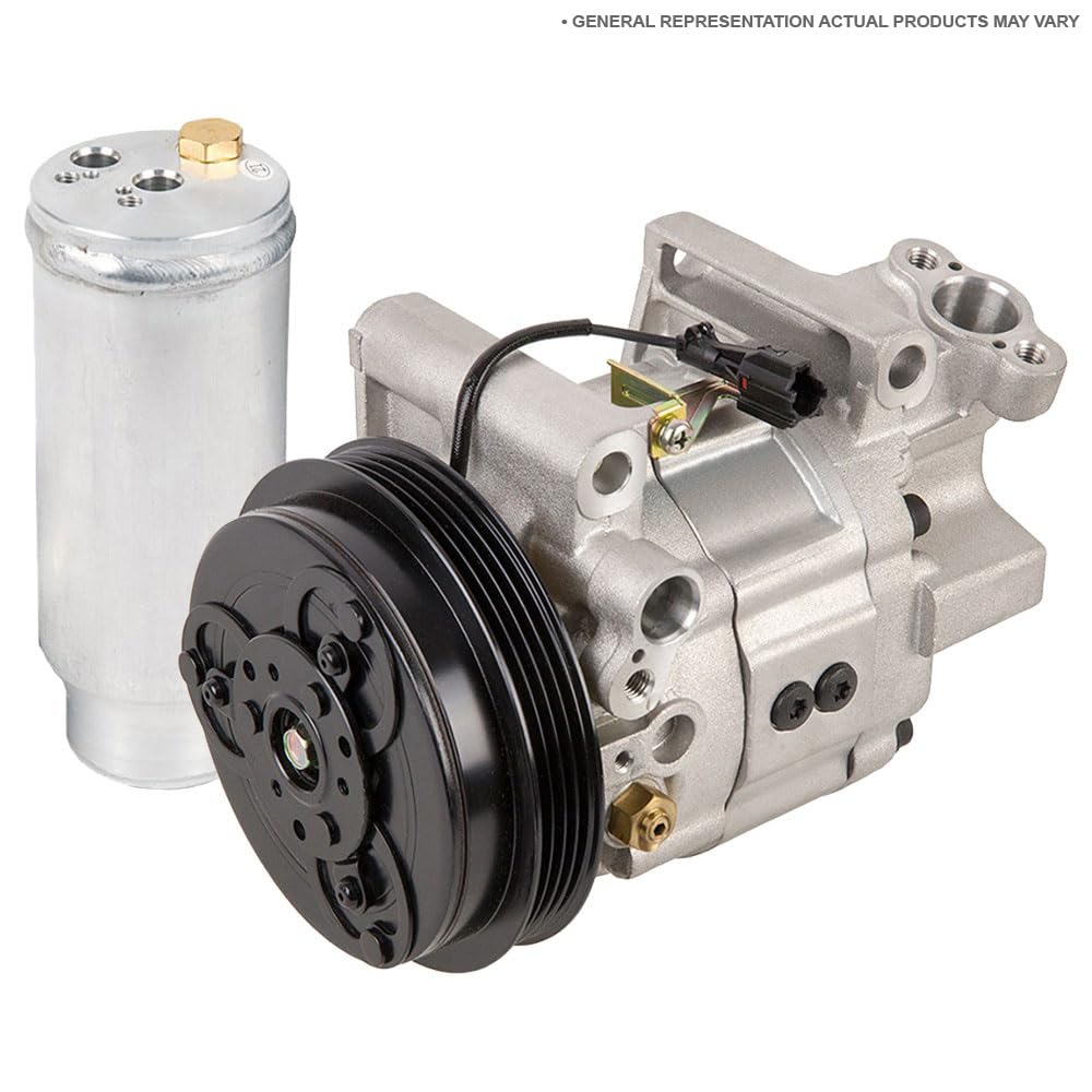 New AC Compressor with A/C Drier for 1994-1995 Toyota Celica | BuyAutoParts 61-89833R2 | Perfect for Summer Cooling & Auto AC Repair