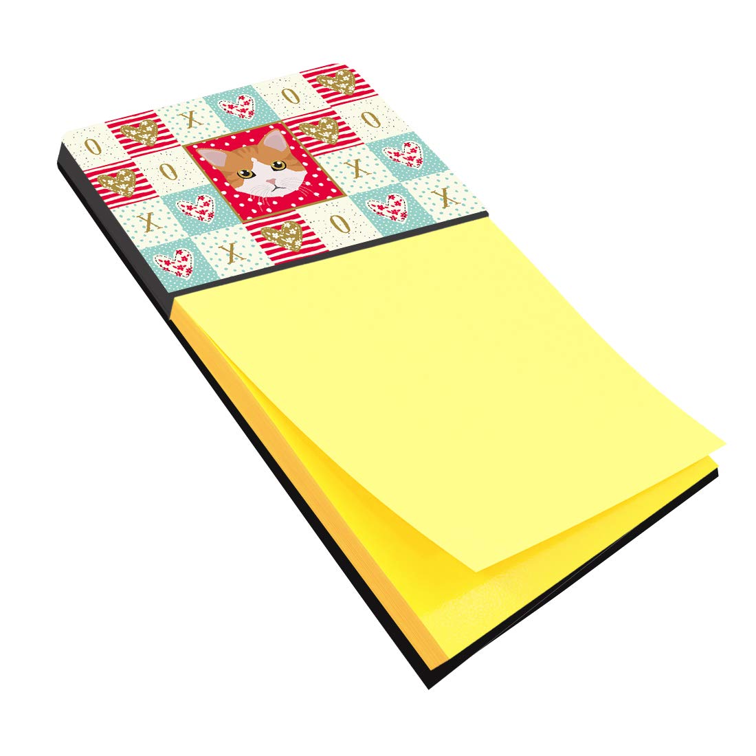 European Shorthair Cat-Themed Sticky Note Holder - Cute Office Desk Organizer for Cat Lovers & Home Decor