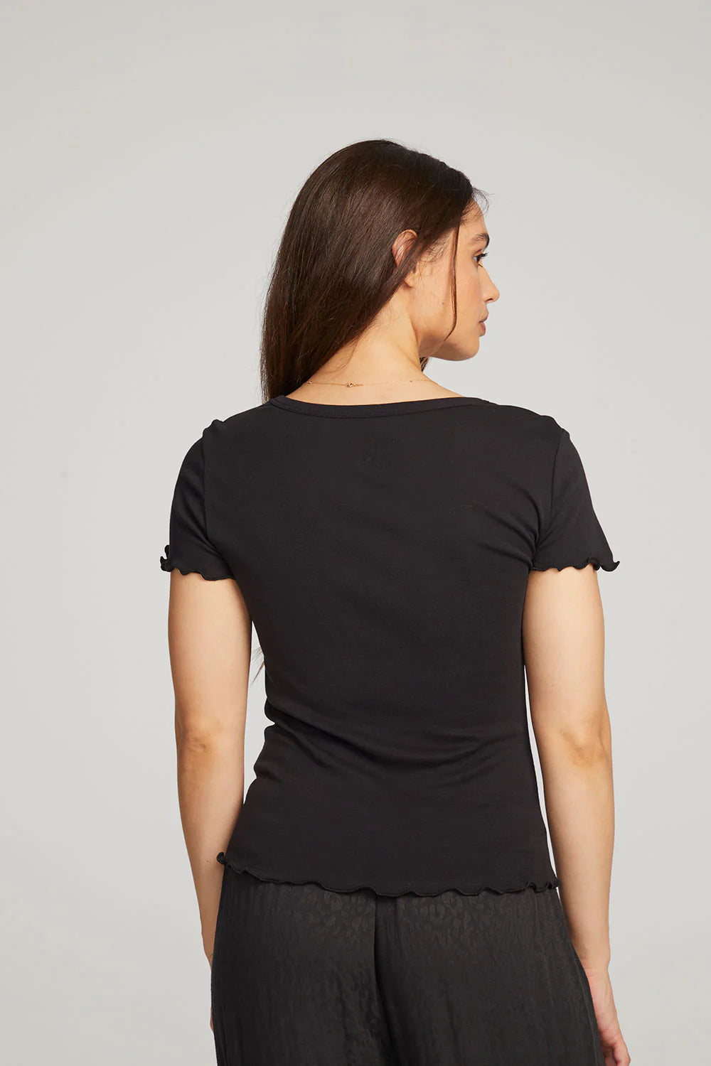 Blondie Hampton Beach T-Shirt - Black Cotton Vintage Band Tee for Casual Wear & Summer Outfits