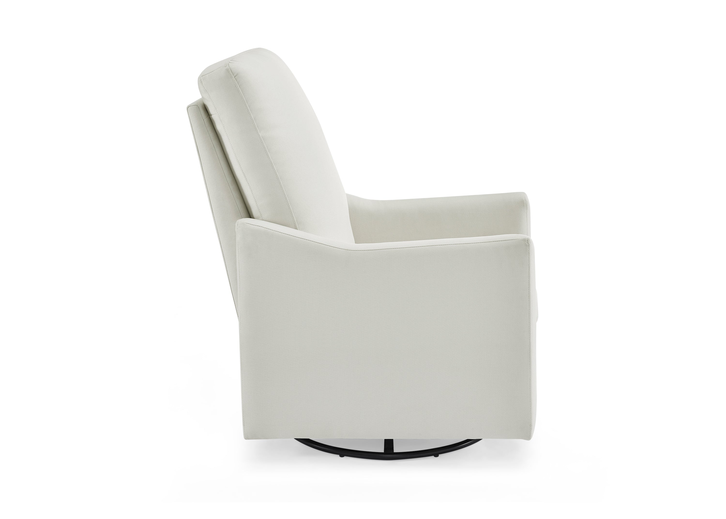 Adley Nursery Glider Swivel Rocker Chair - Comfortable Baby Rocking Chair for Nursery, Breastfeeding & Relaxation - Perfect for Nurseries, Bedrooms & Living Rooms