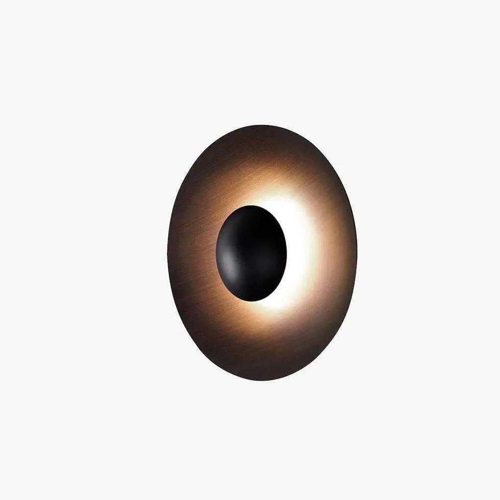 Modern Disc Outdoor Wall Light - Waterproof LED Exterior Sconce for Patio, Garden, Porch & Entryway Lighting - Energy Efficient & Weather Resistant