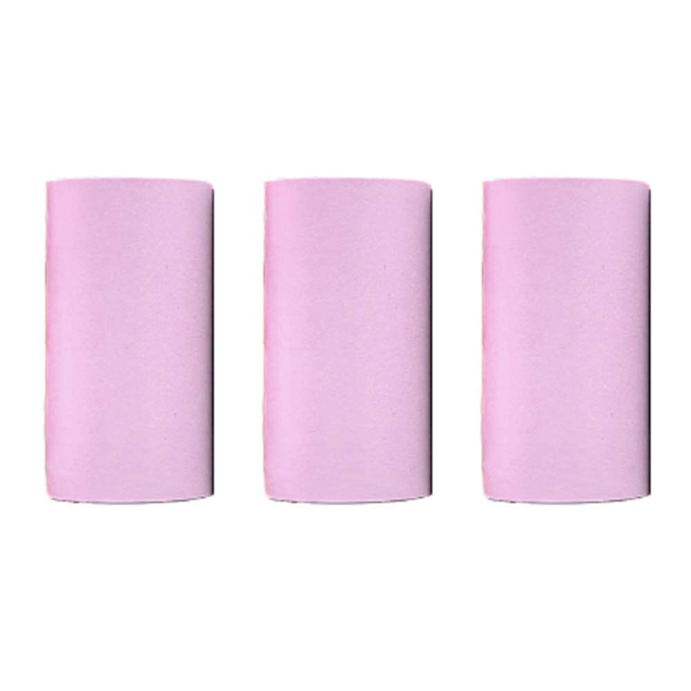 Fesjoy Portable Thermal Printer Paper - 3 Rolls A6 Size Thermal Paper for PeriPage, PAPERANG P1/P2 Mini Photo Printers - Clear Printing for Receipts, Labels & Photos | Home, Office & Travel Use