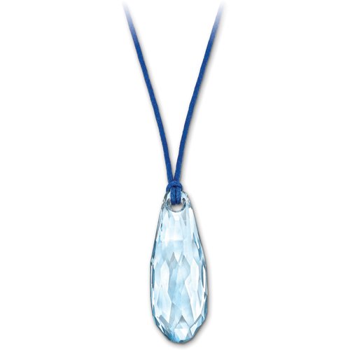 Swarovski AquaCrystal Pure Mini Pendant Necklace #1169479 - Elegant Aqua Blue Crystal Jewelry for Women, Perfect for Parties, Weddings & Everyday Wear
