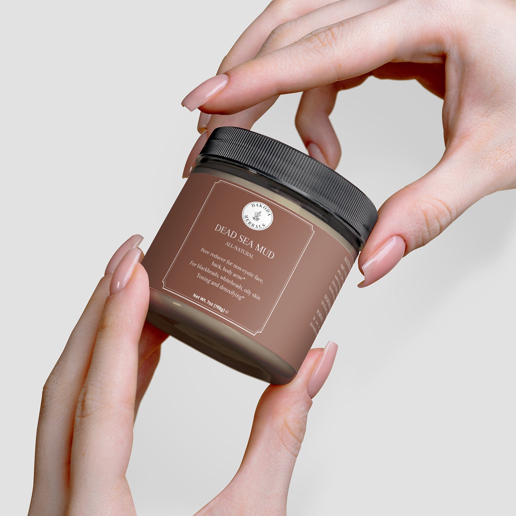 Natural Dead Sea Mud Mask for Face & Body - Deep Cleansing, Detoxifying & Pore Minimizing - Perfect for Spa, Acne Treatment & Skin Rejuvenation at Home
