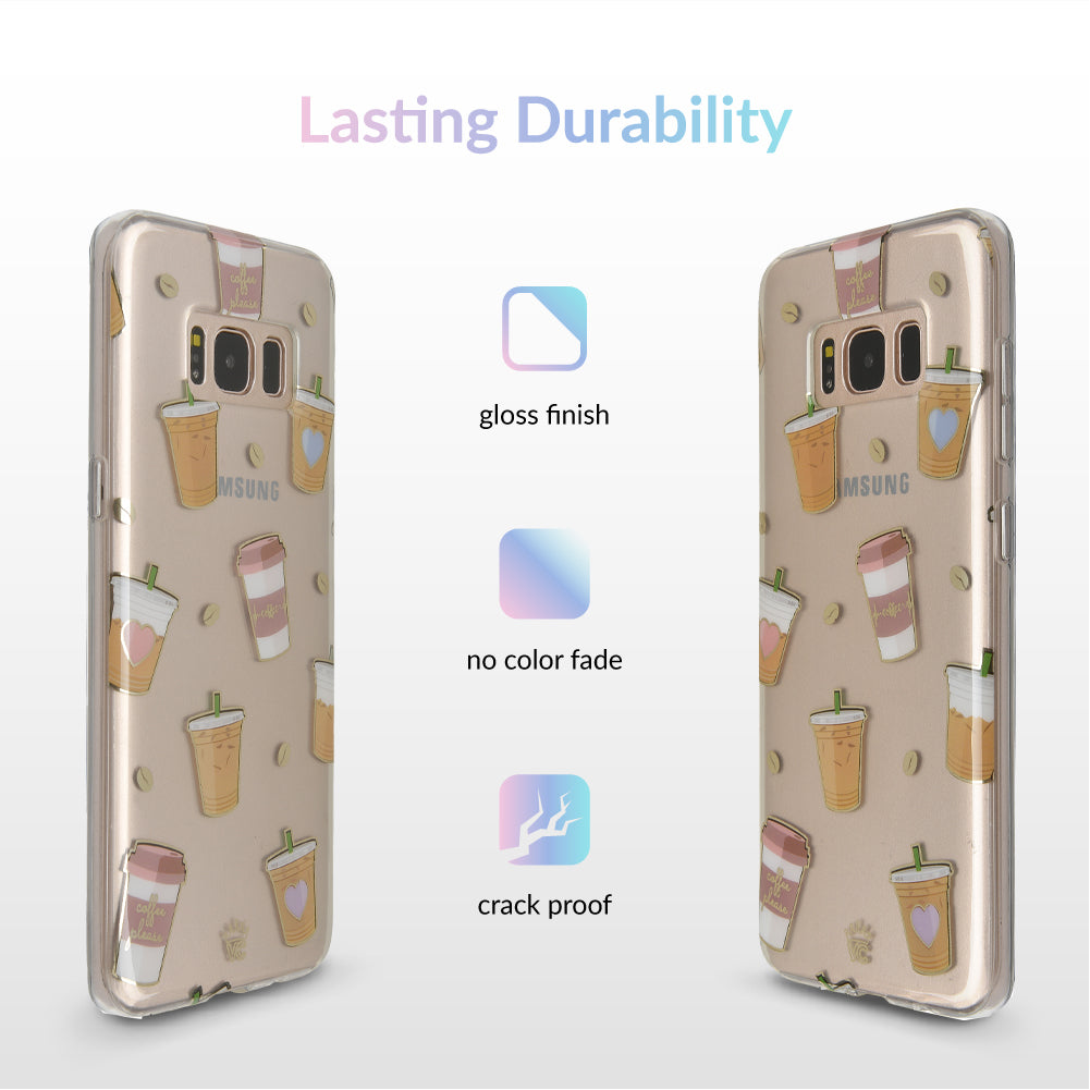 Premium Clear Samsung Galaxy Case - Shatterproof & Scratch-Resistant Phone Cover for Galaxy S23/S22/S21 - Perfect for Everyday Use, Travel & Work