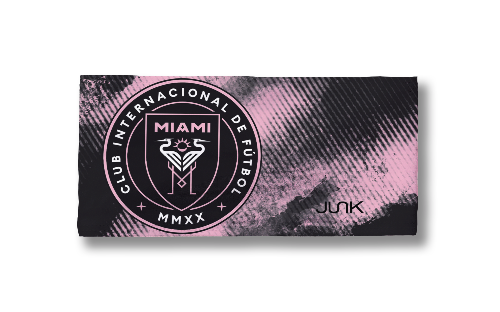 Inter Miami CF Worldy Big Bang Lite Headband - Adjustable Sweatband for Soccer, Running & Workouts - Perfect for Fans & Athletes