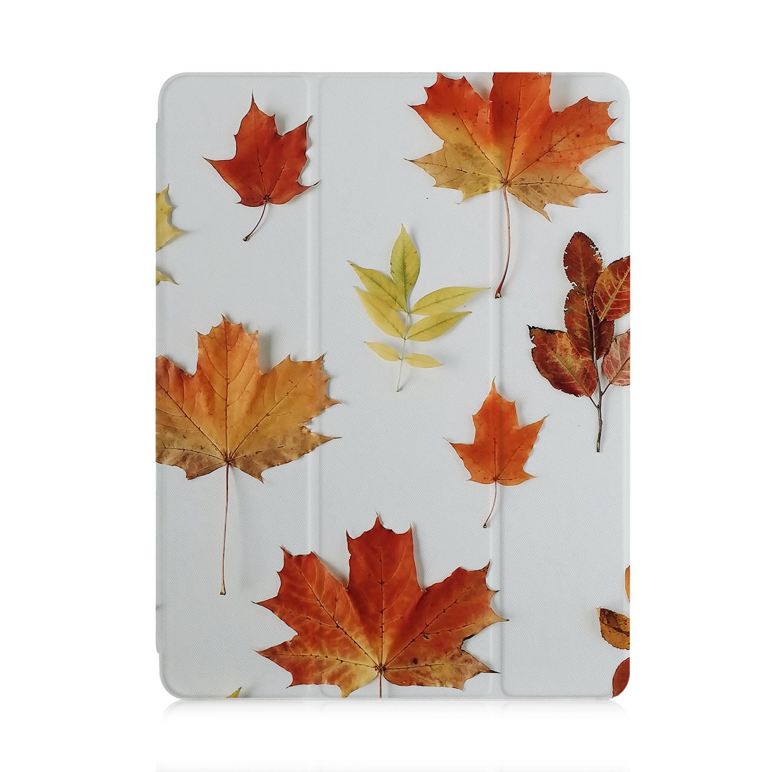 Premium iPad Trifold Case with Flat Flower Design - Slim Protective Cover for iPad Air/Pro (6th/5th/4th/3rd Gen) - Perfect for Work, Travel & Home Use