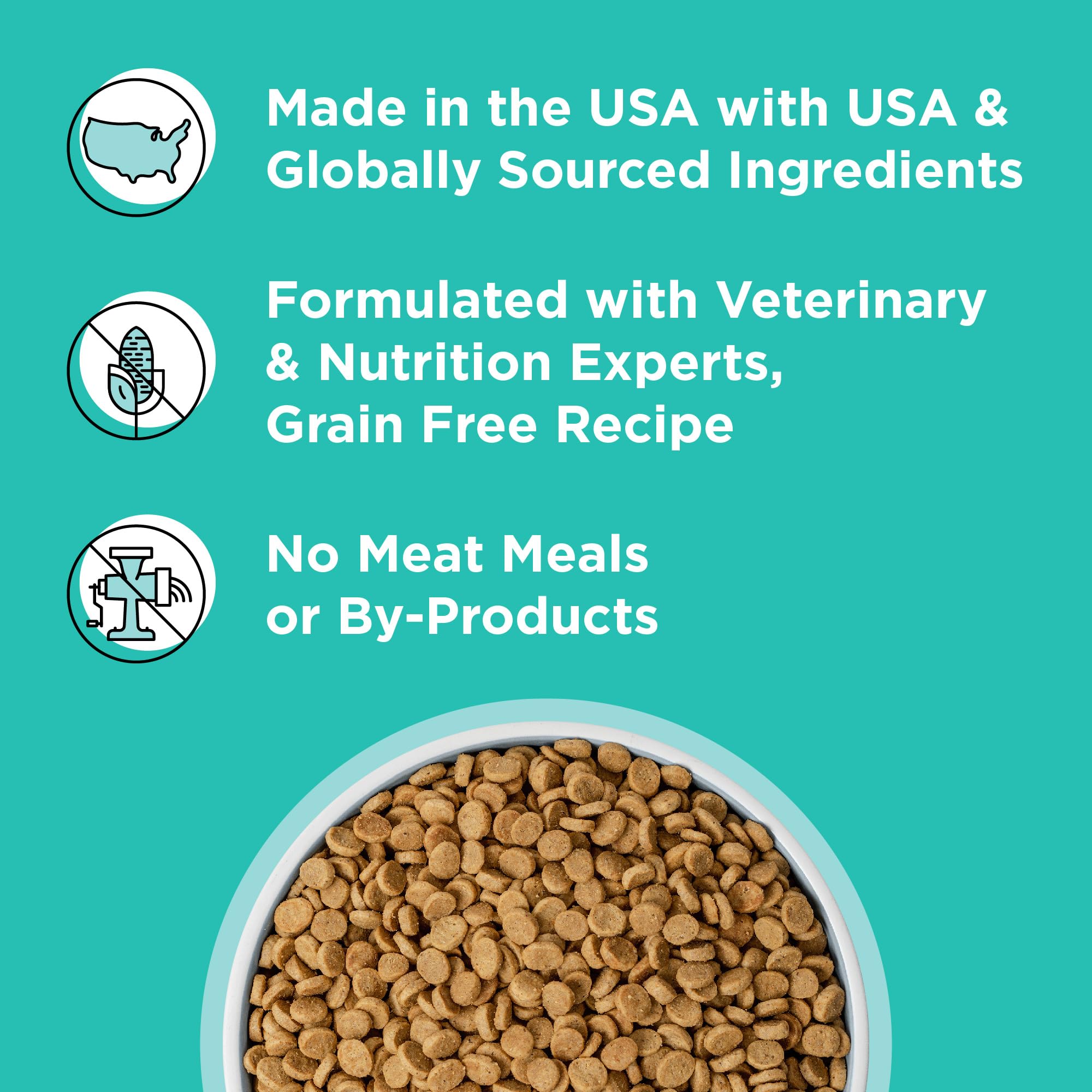 BIXBI Rawbble Freeze-Dried Raw Coated Duck Dog Food - 24 lbs | USA Made with Fresh Meat, No Meat Meal, Corn, Soy or Wheat | Highly Digestible for Sensitive Stomachs | Perfect for Adult Dogs & Active Pets - Kibble with Raw Nutrition for Daily Meals & Training Treats