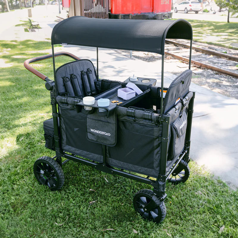 WonderFold Flex Snack Tray for Strollers & High Chairs | Portable Baby Feeding Tray - Perfect for On-the-Go Snacks, Meals & Playtime