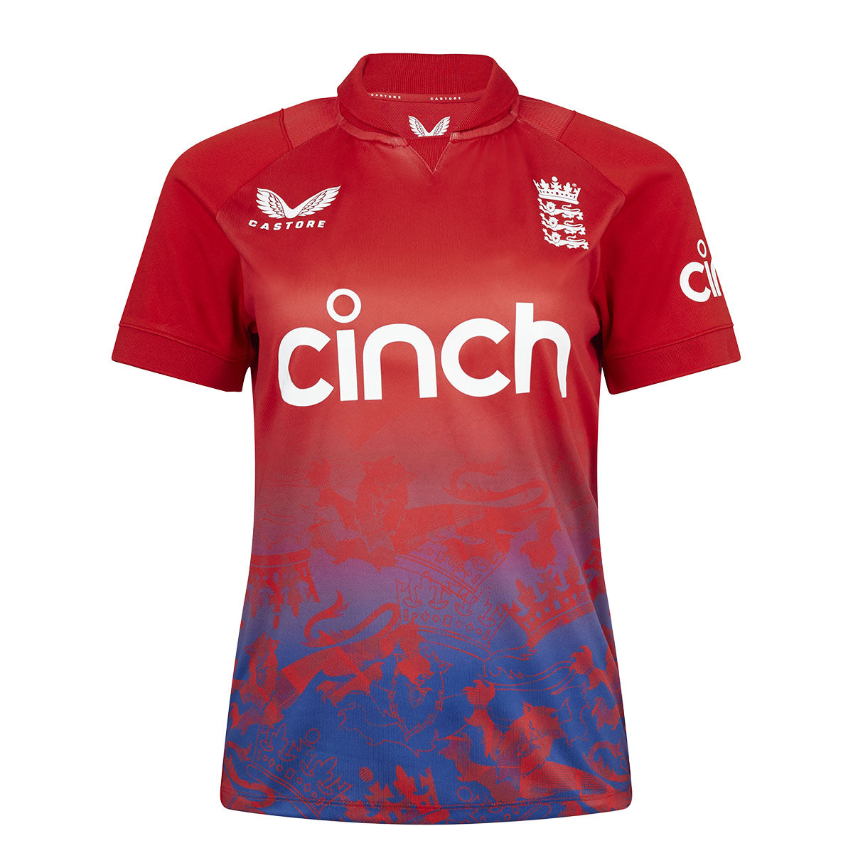 ECB T20 Replica Women's Cricket Short Sleeve Shirt - Official Style Jersey for Fans, Players & Casual Wear - Perfect for Matches, Training & Everyday Fashion