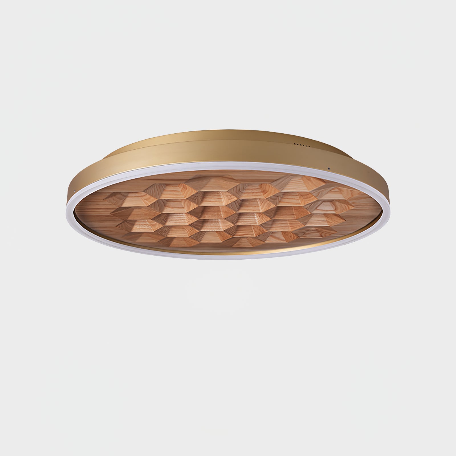 Heartwood Ceiling Lamp - Modern Wooden Pendant Light Fixture for Living Room, Bedroom & Dining Room - Warm Ambient Lighting for Home Decor