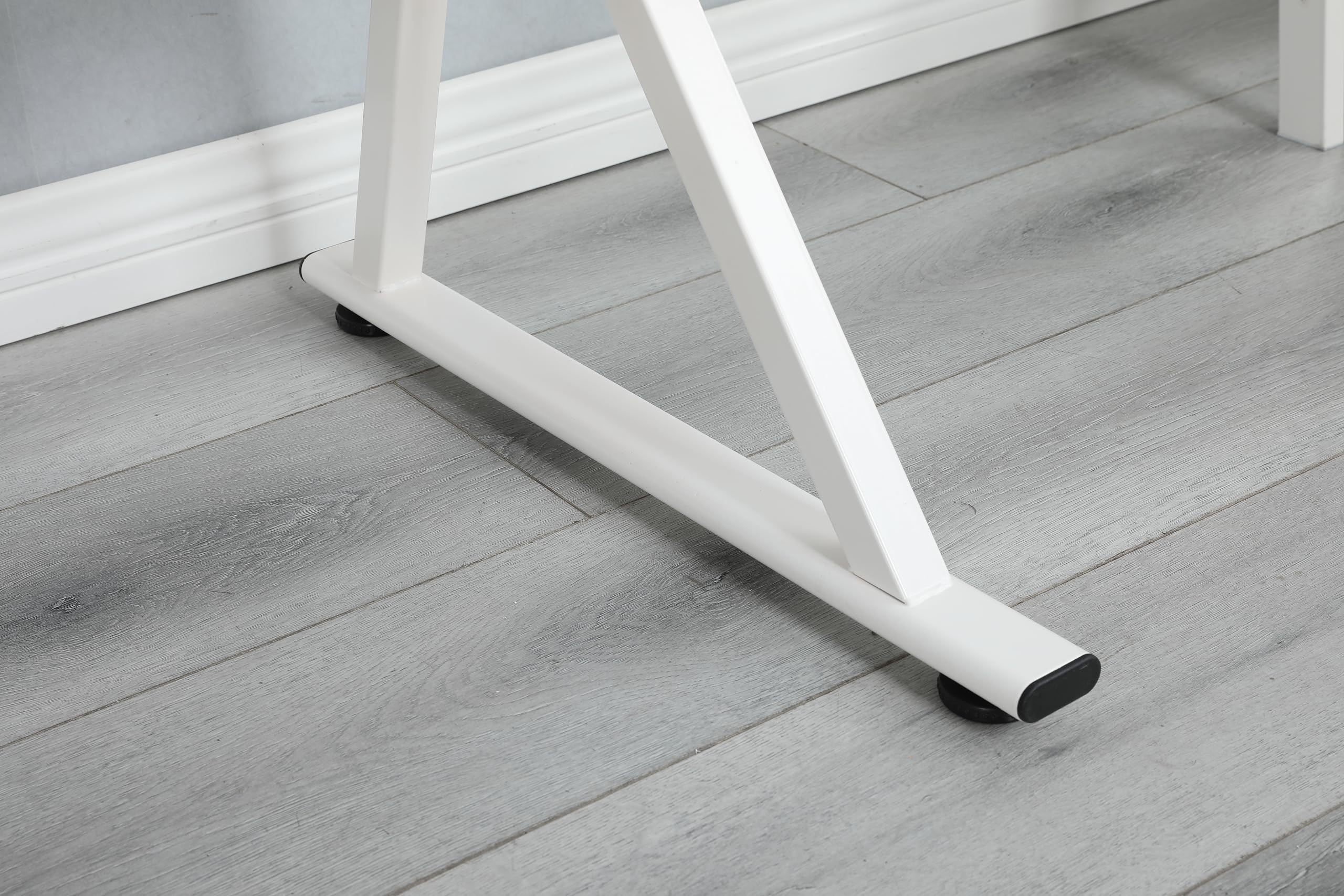Adjustable Glass Drafting Table with 24