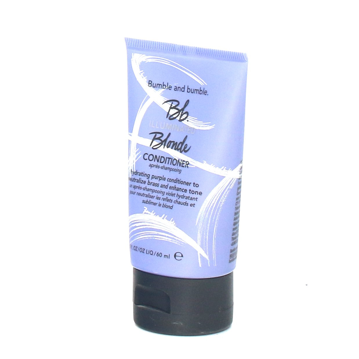 Bumble and Bumble Illuminated Blonde Conditioner 2 oz - Purple Toning Hair Treatment for Blonde & Highlighted Hair - Perfect for Salon-Quality Color Care at Home