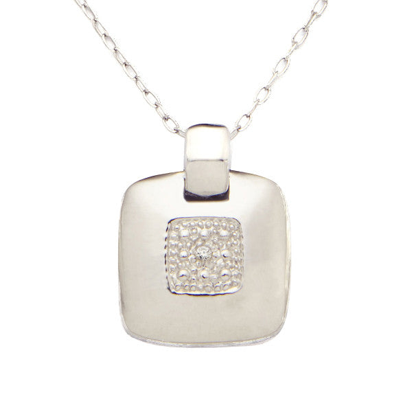 Diamond Doorknocker Necklace for Women - Elegant Gold Plated Door Knocker Pendant with CZ Stones - Perfect for Parties, Weddings & Special Occasions