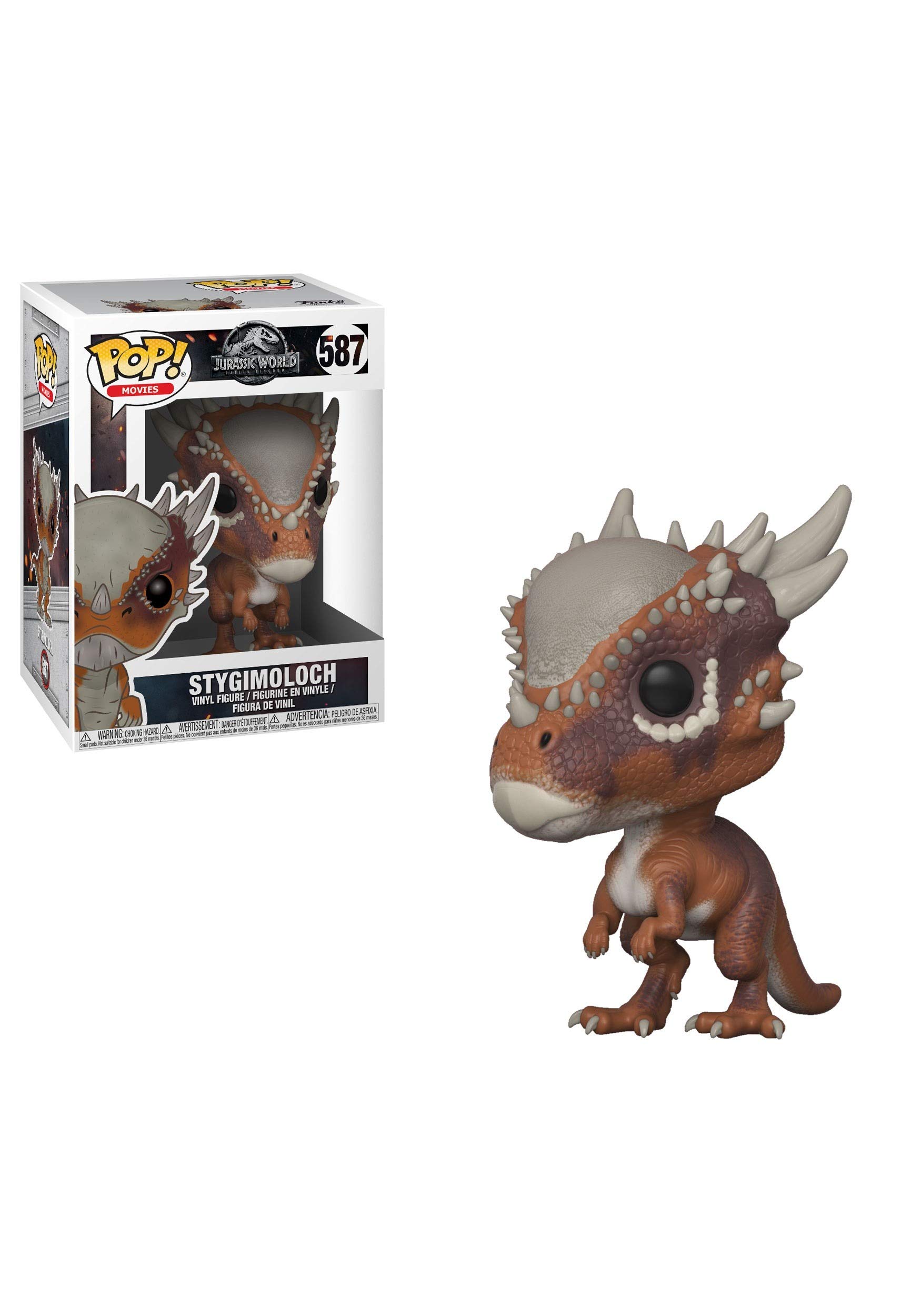 Funko Pop! Movies Jurassic World 2 Stygimoloch Vinyl Figure - Collectible Dinosaur Toy for Jurassic Park Fans & Movie Lovers - Perfect for Display, Gifts, and Pop Culture Collections