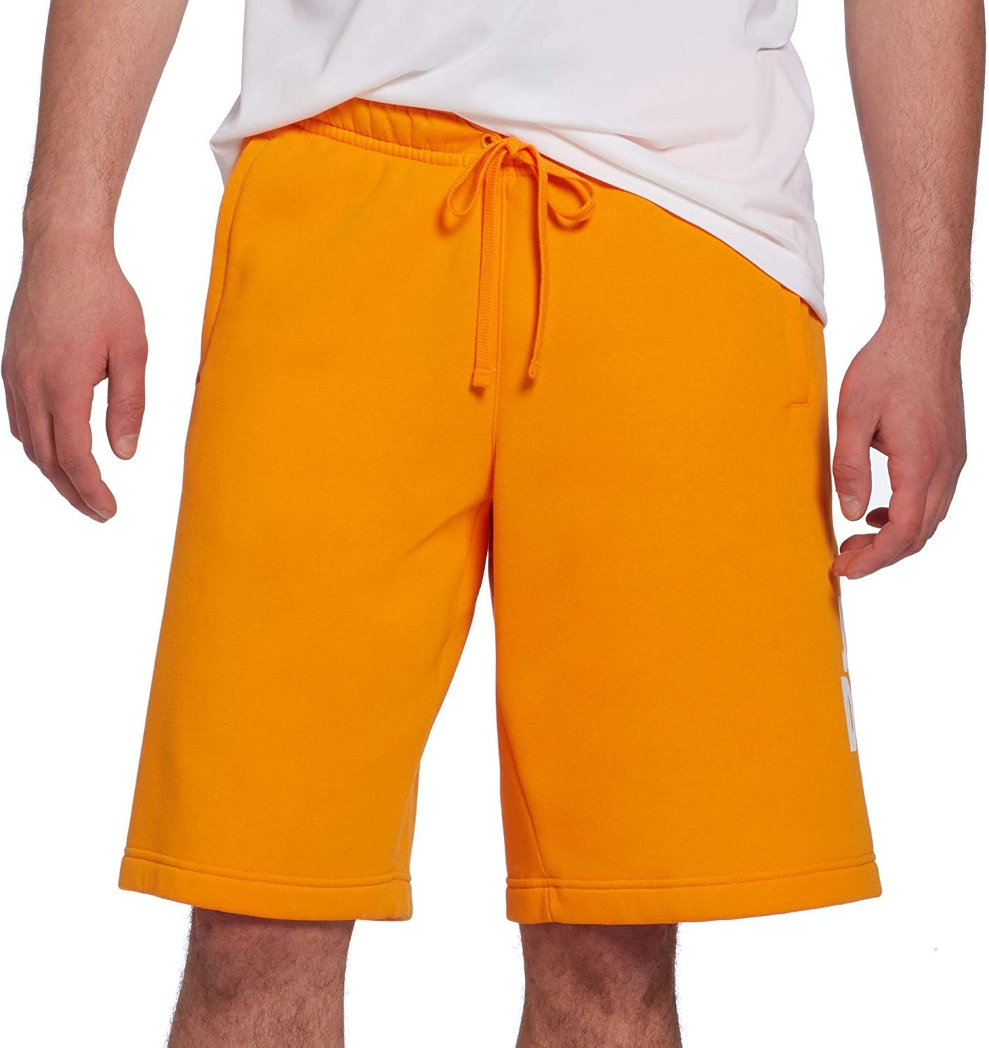 Nike Men's Logo Fleece Shorts - Comfortable Athletic Lounge Shorts for Running, Gym, and Casual Wear