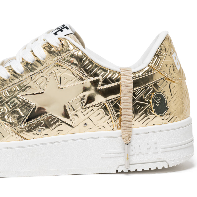 Bape Sta #5 Gold Sneakers - A Bathing Ape Limited Edition Luxury Streetwear Shoes for Men | Perfect for Casual Wear, Street Fashion & Sneaker Collection