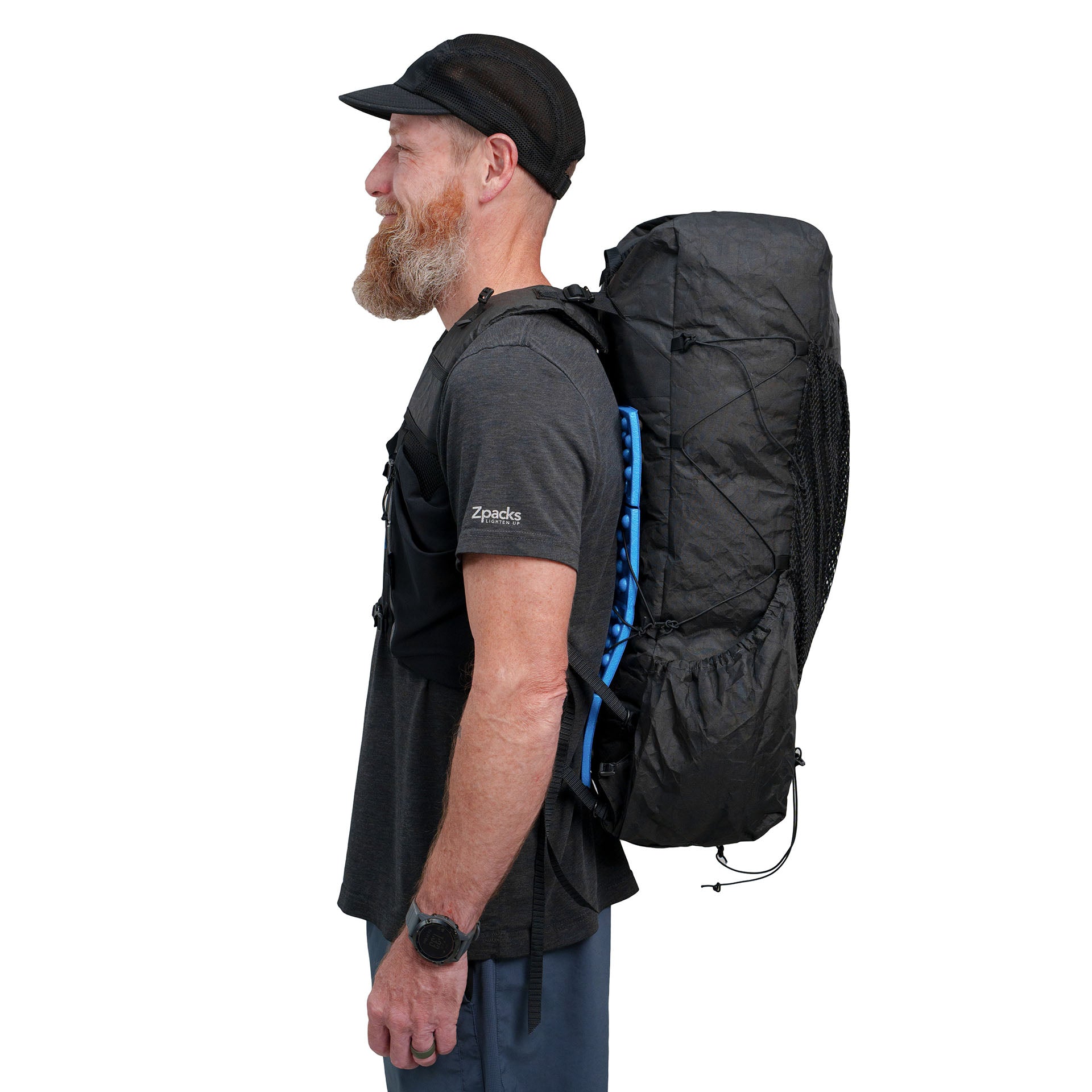 Super Nero Ultra 50L Waterproof Hiking Backpack - Lightweight Travel Backpack for Men & Women - Perfect for Camping, Trekking, and Outdoor Adventures