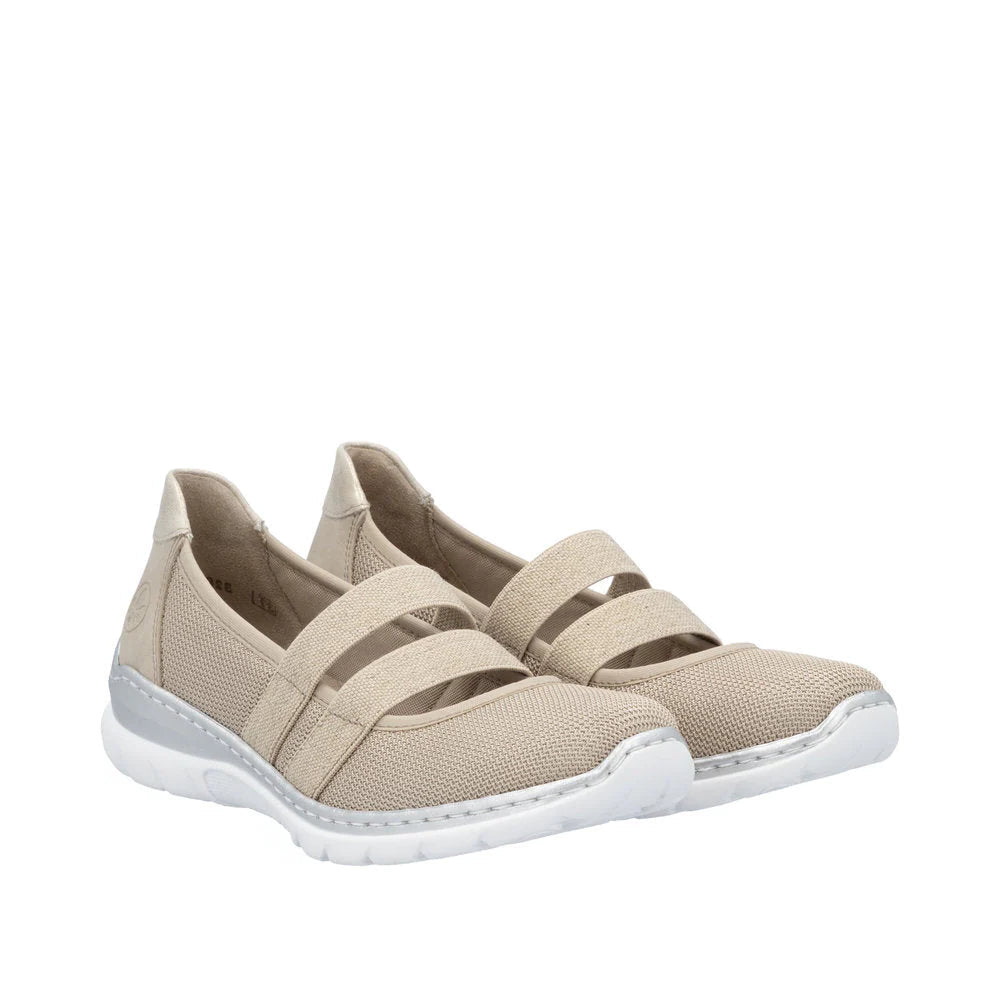 Rieker Nikita 81 Women's Comfortable Slip-On Shoes - Lightweight Casual Loafers for Walking, Work & Travel | Perfect for Office, Daily Wear & Outdoor Activities