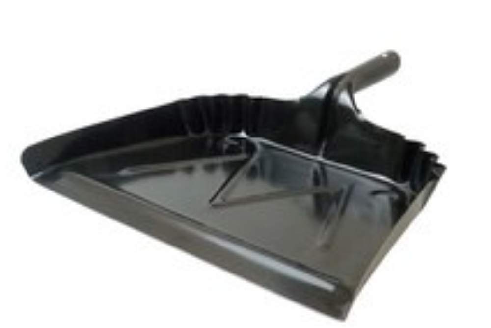 Weiler 71079 Extra Wide Dust Pan - Heavy Duty Plastic Broom Dustpan for Home, Garage & Workshop Cleaning - Ideal for Floors, Driveways & Outdoor Areas