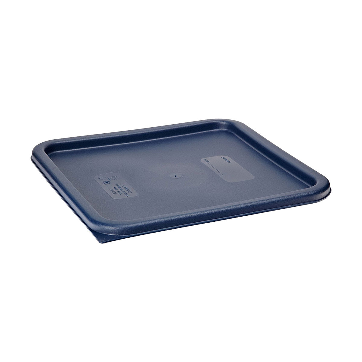 Cambro SFC12453 CamSquare 12/18/22 qt Midnight Blue Food Storage Container Lid - Durable & Stackable for Commercial Kitchens, Restaurants & Catering
