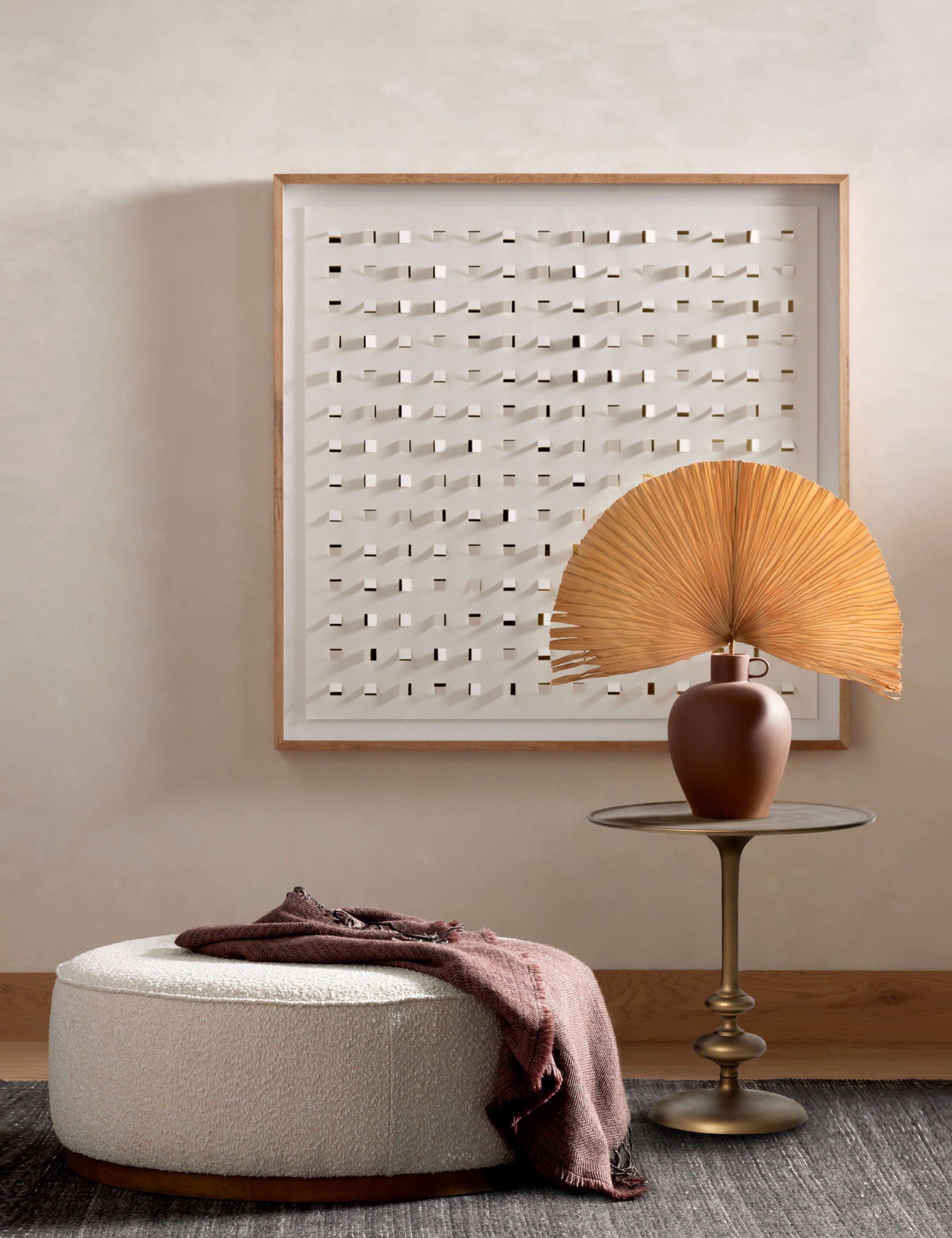 Caratto Side Table - Modern End Table with Storage Shelf, Nightstand or Living Room Accent Table - Perfect for Small Spaces, Bedroom, Office or Dorm Decor