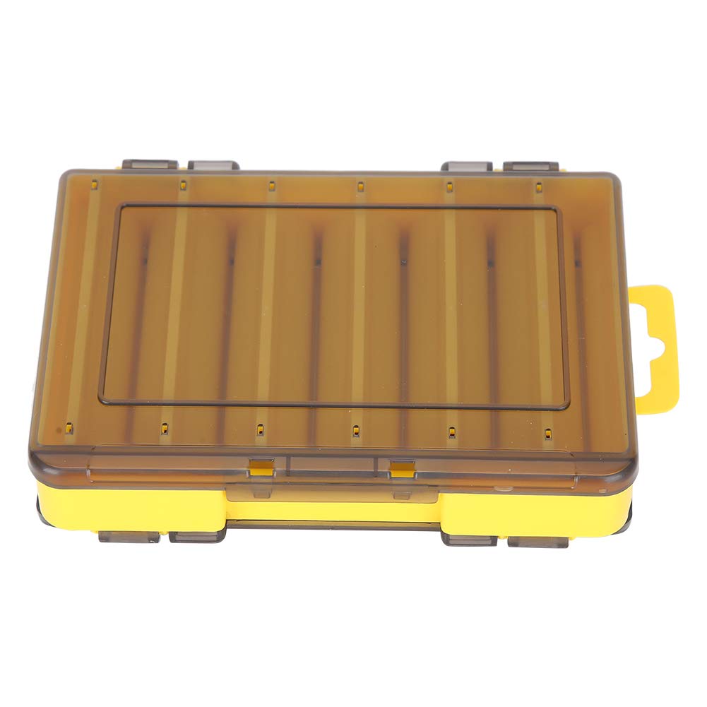 Keenso PVC Fishing Lure Hook Tackle Box - Portable Waterproof Storage Case for Fishing Gear Accessories - Perfect for Bass, Trout, and Saltwater Fishing Trips