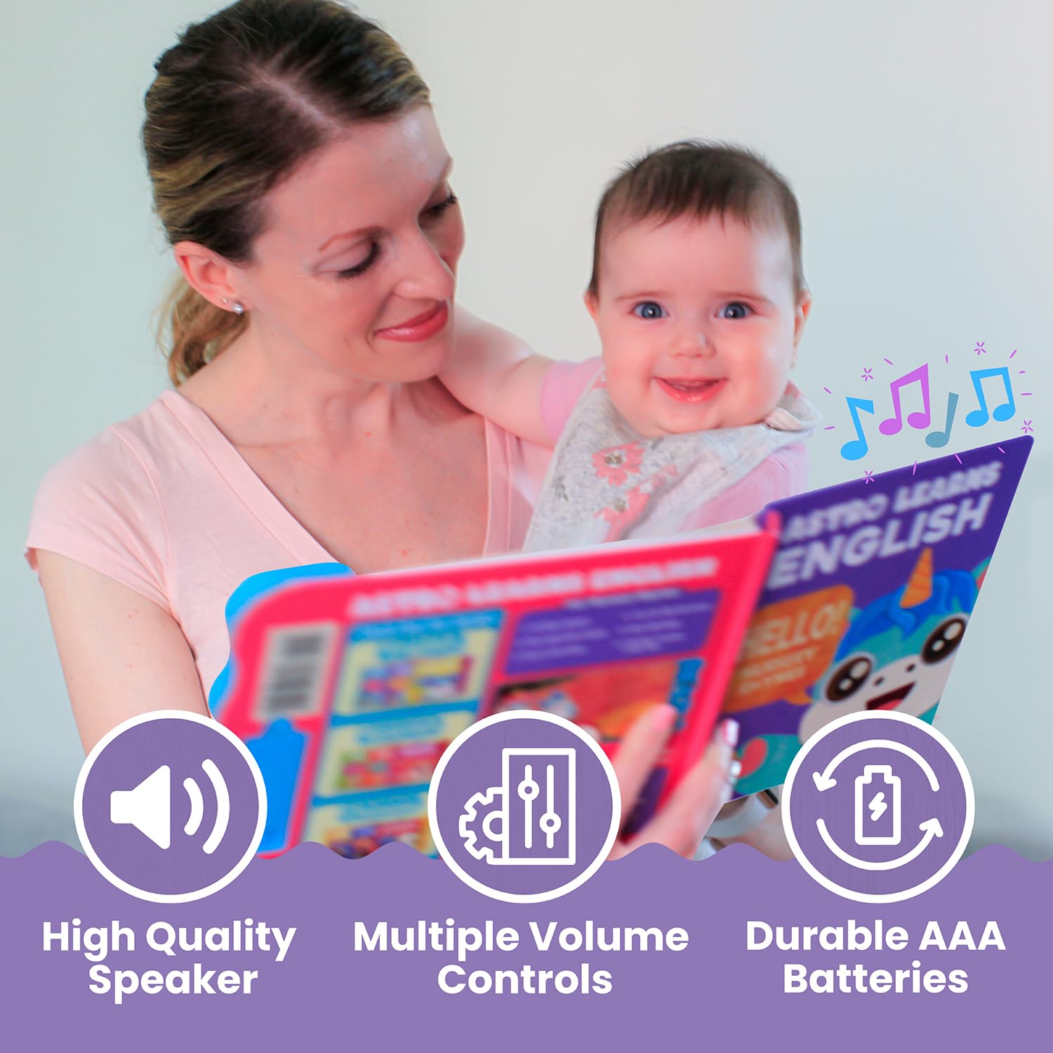 **Best Nursery Rhymes & Learning Toys for Toddlers 1-3 Years Old | Interactive Sound Books, Montessori Educational Gifts for Boys & Girls | Perfect for Early Learning, Playtime & Bedtime Stories**