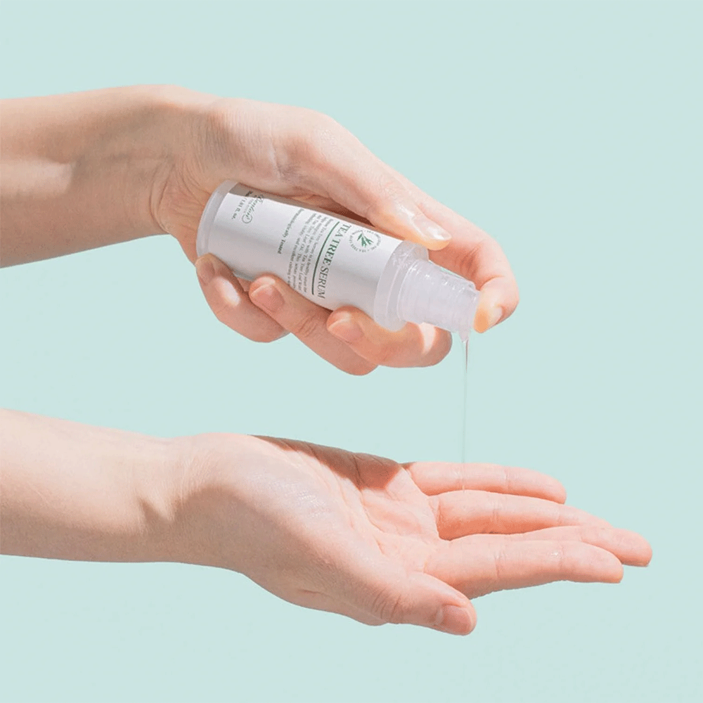 BENTON Tea Tree Serum 30ml - Korean Skincare for Acne & Oily Skin - Perfect for Daily Face Care & Blemish Treatment