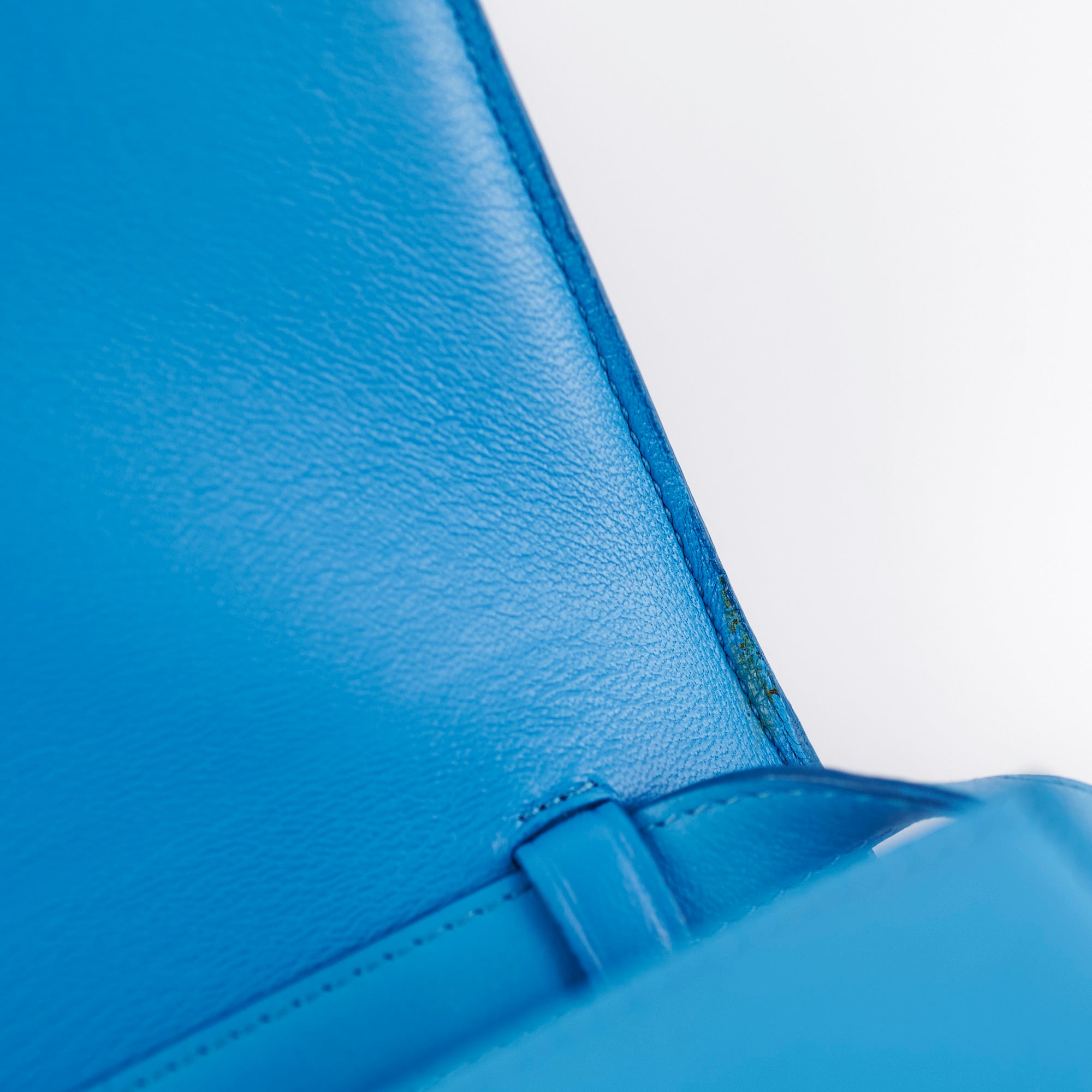 Celine Medium Aqua Blue Box Crossbody Bag - Luxury Leather Shoulder Purse for Women | Perfect for Date Night, Office & Travel Accessories