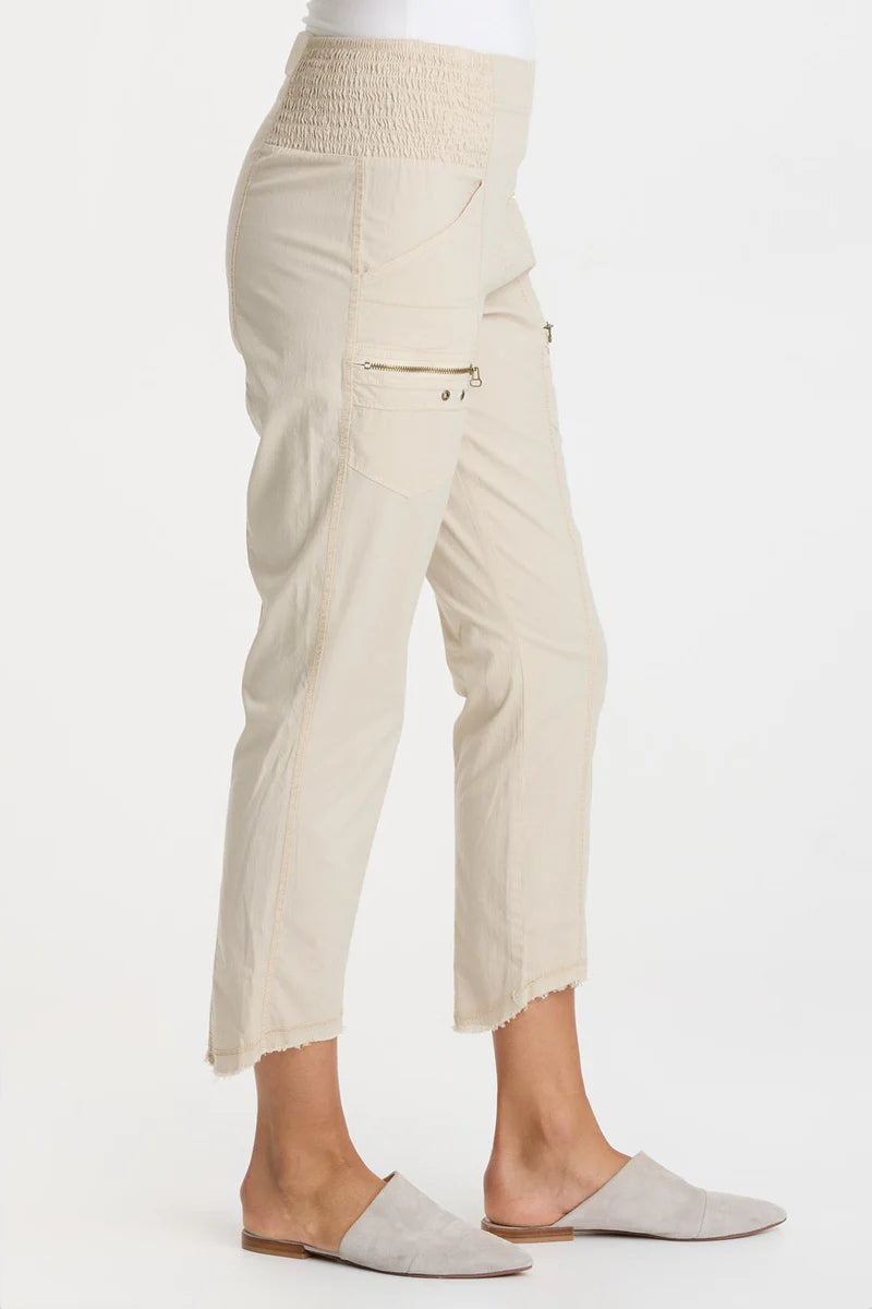 Acker Slim Fit Pants for Men - Stretchable & Comfortable Cremini Trousers - Perfect for Office, Travel & Casual Wear