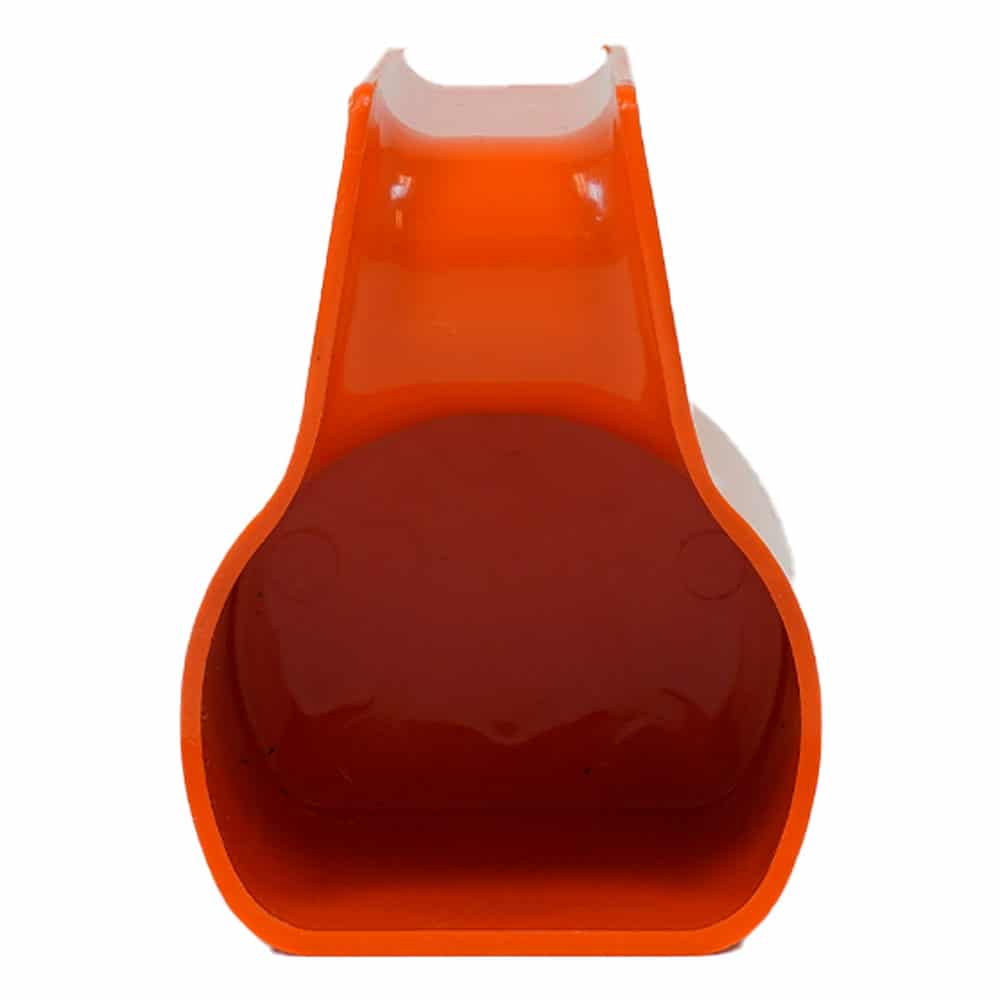 TerraX Orange Handheld Plastic Metal Detector Scoop for Gold Prospecting - Perfect for Beach Hunting, Treasure Hunting & Outdoor Adventures
