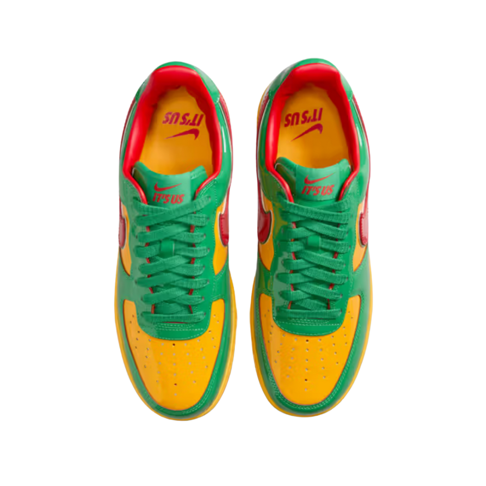 Nike Air Force 1 Low Sneakers - Lil Yachty Concrete Boys Edition in Lucky Green | Men's Basketball Shoes for Streetwear & Casual Style