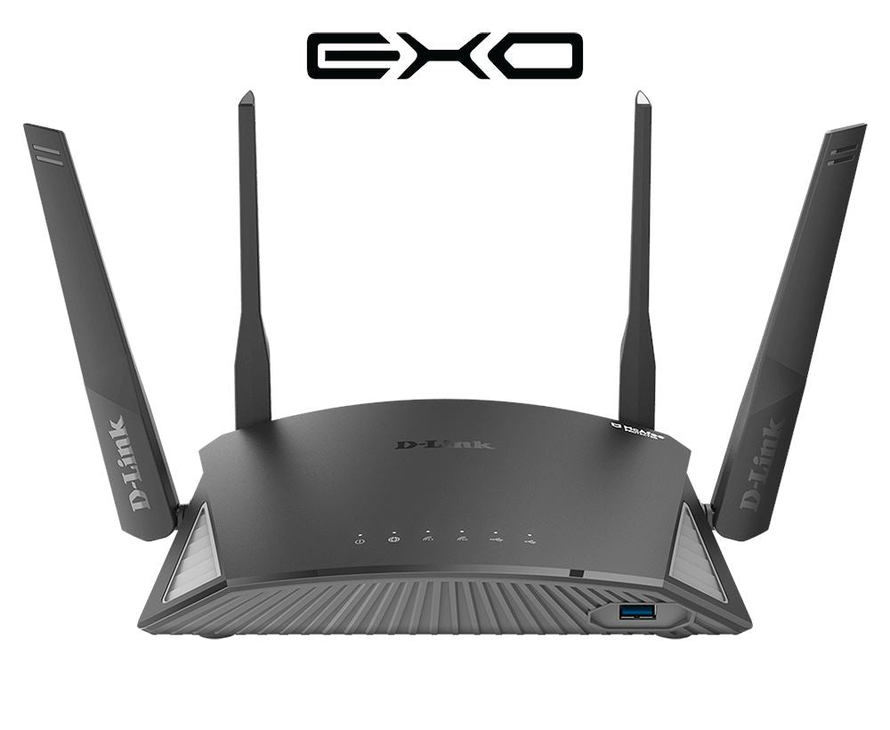 D-Link DIR-2660 EXO AC2600 Smart Mesh Wi-Fi Router - High-Speed Dual-Band Gigabit Wireless Internet for Home & Office - Pre-Order Now for Seamless Streaming & Gaming Connectivity
