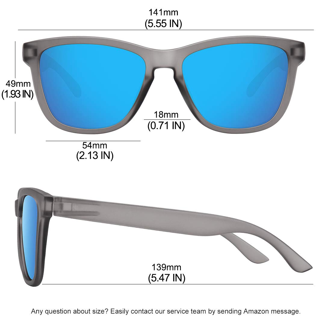 MEETSUN Polarized Sunglasses for Women & Men - Trendy Classic Retro Designer Style UV Protection - Perfect for Driving, Beach, Outdoor Sports & Fashion Accessories
