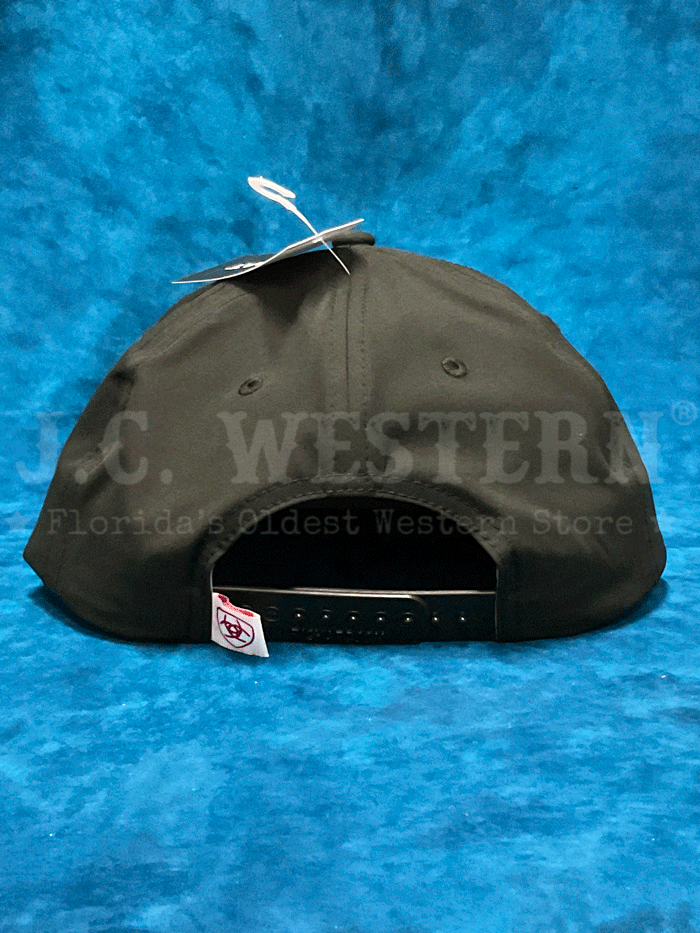 Ariat A300086901 Aces 3D Embroidered Baseball Cap - Black | Adjustable Snapback Hat for Men & Women | Perfect for Outdoor Activities, Sports & Casual Wear