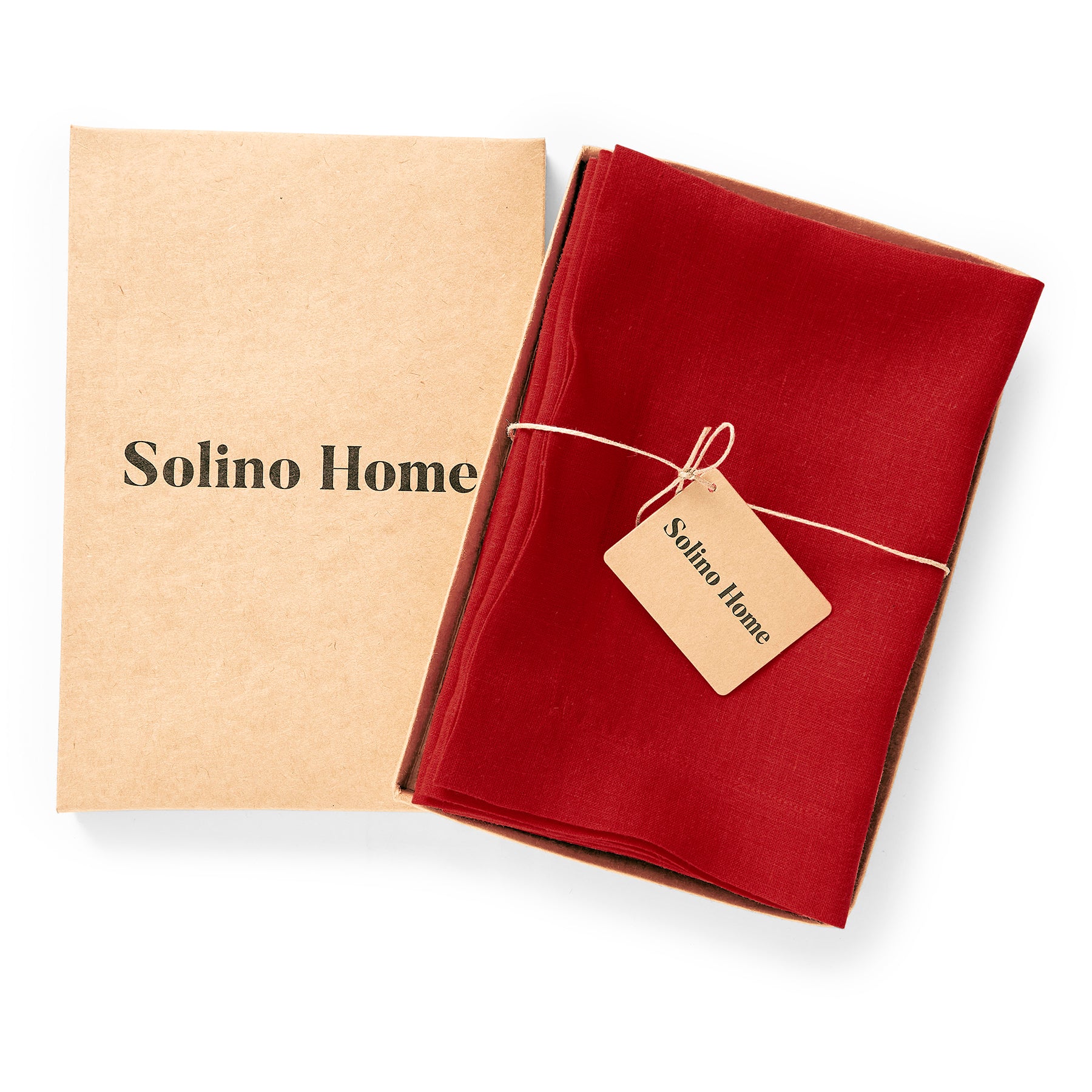 Premium Sonoma Linen Napkins Set of 4 - 100% Natural Cotton Dinner Napkins for Formal Dining, Wedding, and Holiday Table Settings