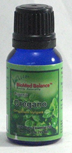 Organic Oregano Essential Oil 15ml - 100% Pure, Therapeutic Grade for Aromatherapy, Massage & Immune Support | BioMed Balance