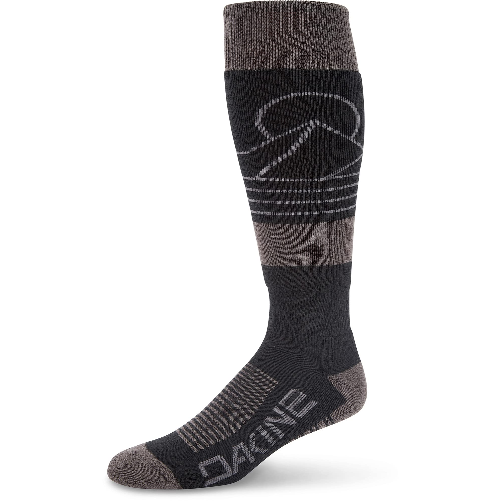 Dakine Men's Summit Merino Wool Hiking Socks - Warm & Breathable for Outdoor Adventures, Camping & Winter Sports