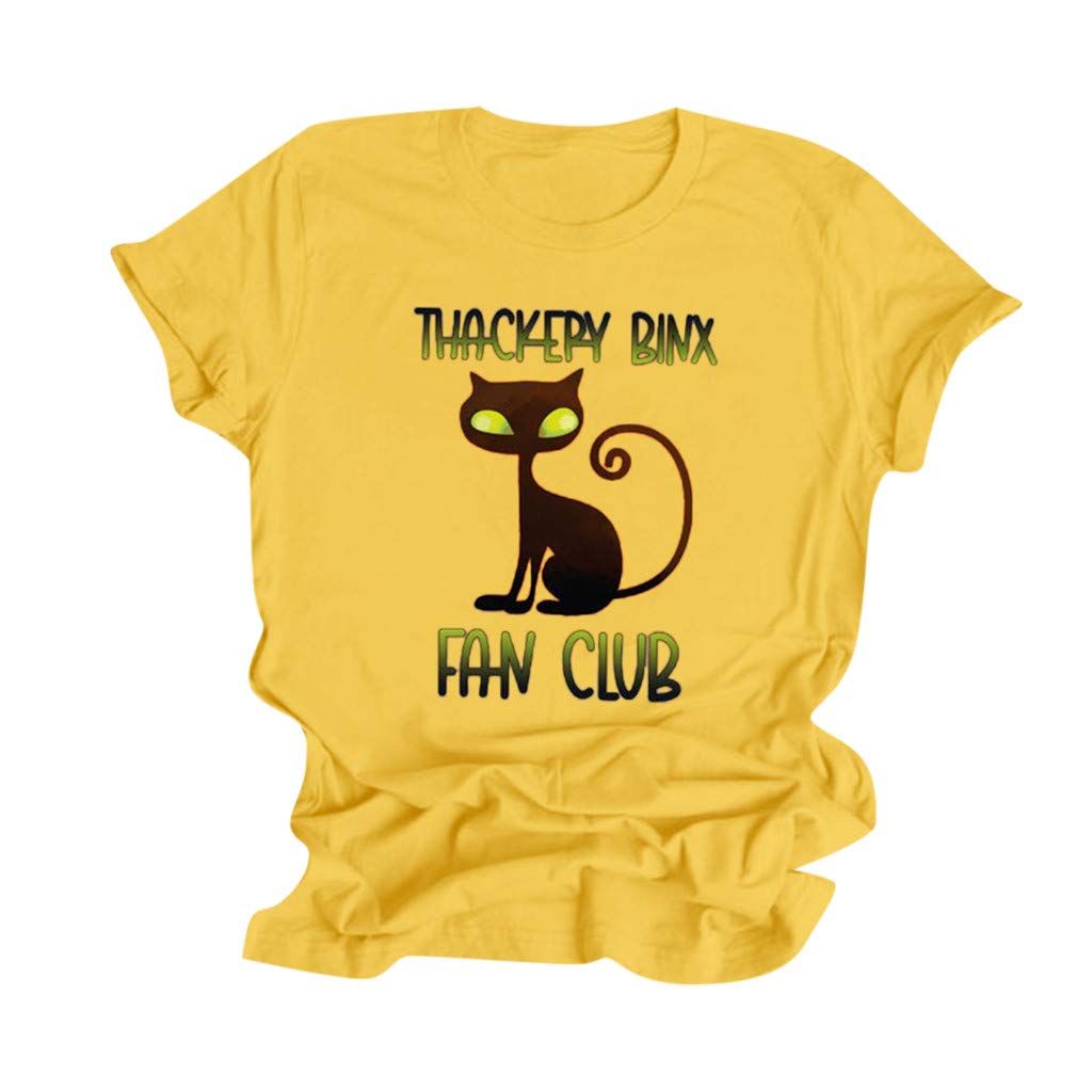 Funny Plus Size Halloween T-Shirts for Women - Cute & Casual Halloween Tee for Costume Parties, Trick or Treating & Spooky Season Outfits