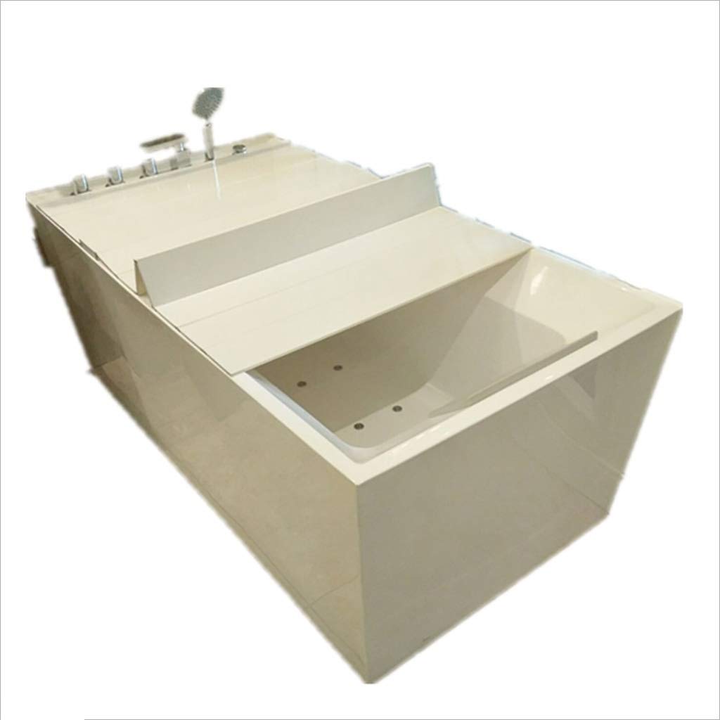Bathtub Cover - Anti-Dust Folding Insulation Board, PVC White 66x90x1.2cm - Bathroom Protection for Dust Prevention & Energy Saving