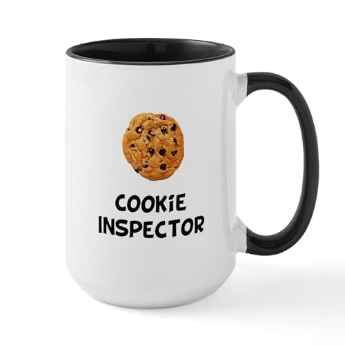 White/Black Inside - Cookie Inspector Black SOT Ceramic Mug
