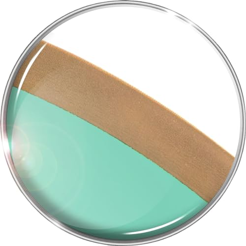 Green With Gold Rim