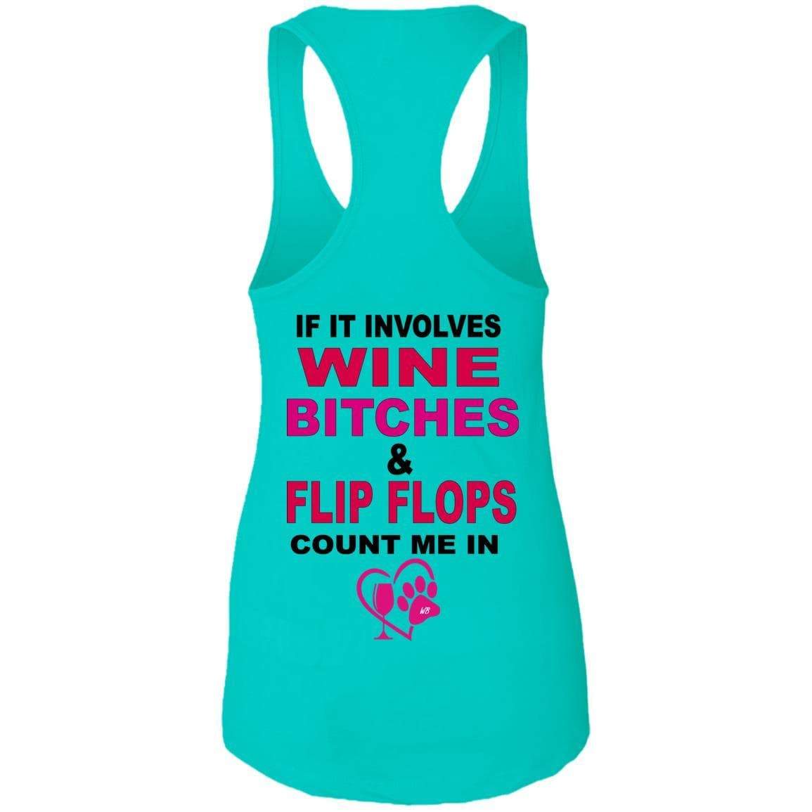 Funny Wine & Dog Lovers Tank Top - Hilarious Graphic Tee for Women | Perfect for Wine Tasting, Dog Parks & Girls Night Out
