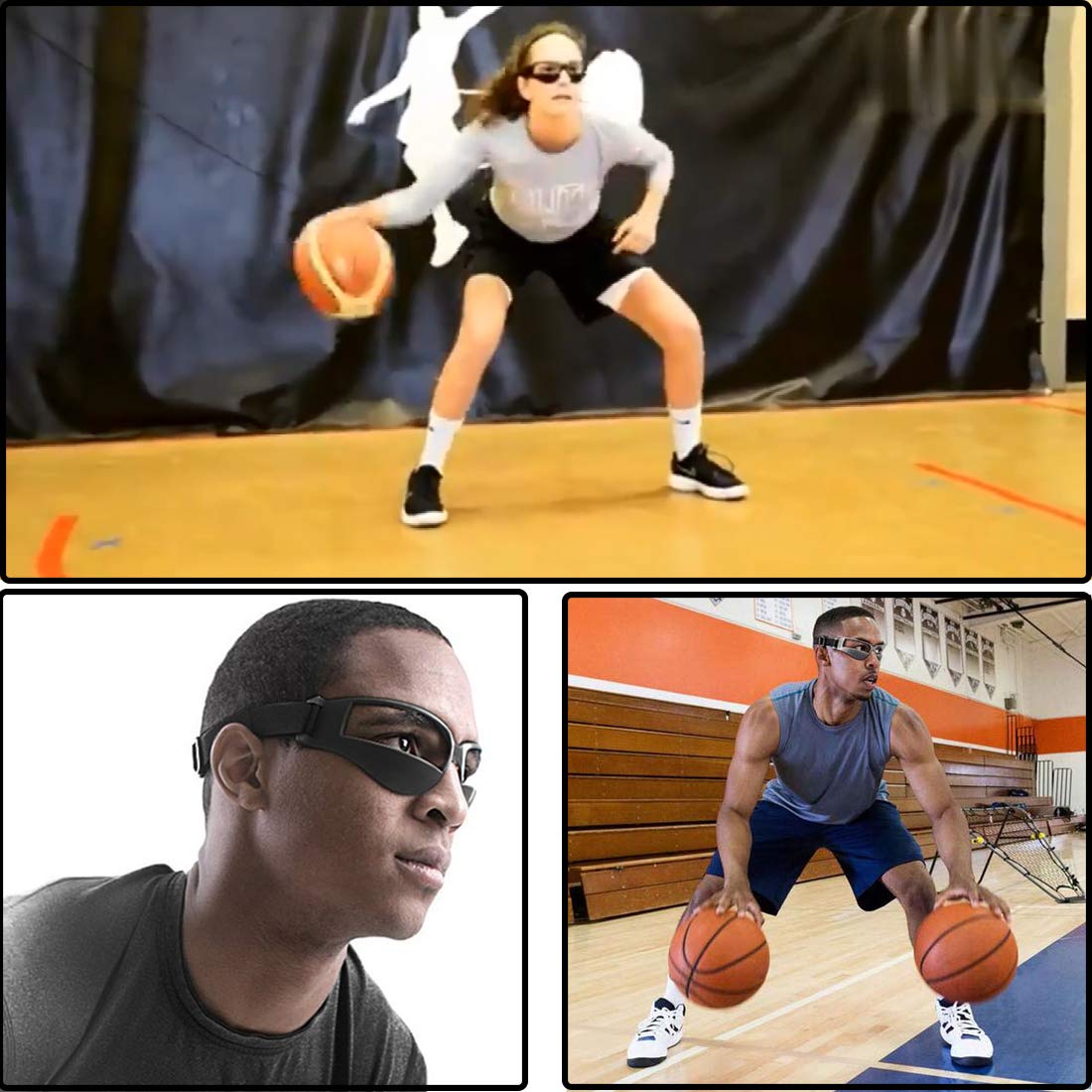 Boaton Basketball Training Equipment - Dribble Goggles & Shooting Aid for Kids | Perfect Gift for Basketball Players | Improve Skills at Home, Court & Gym Practice