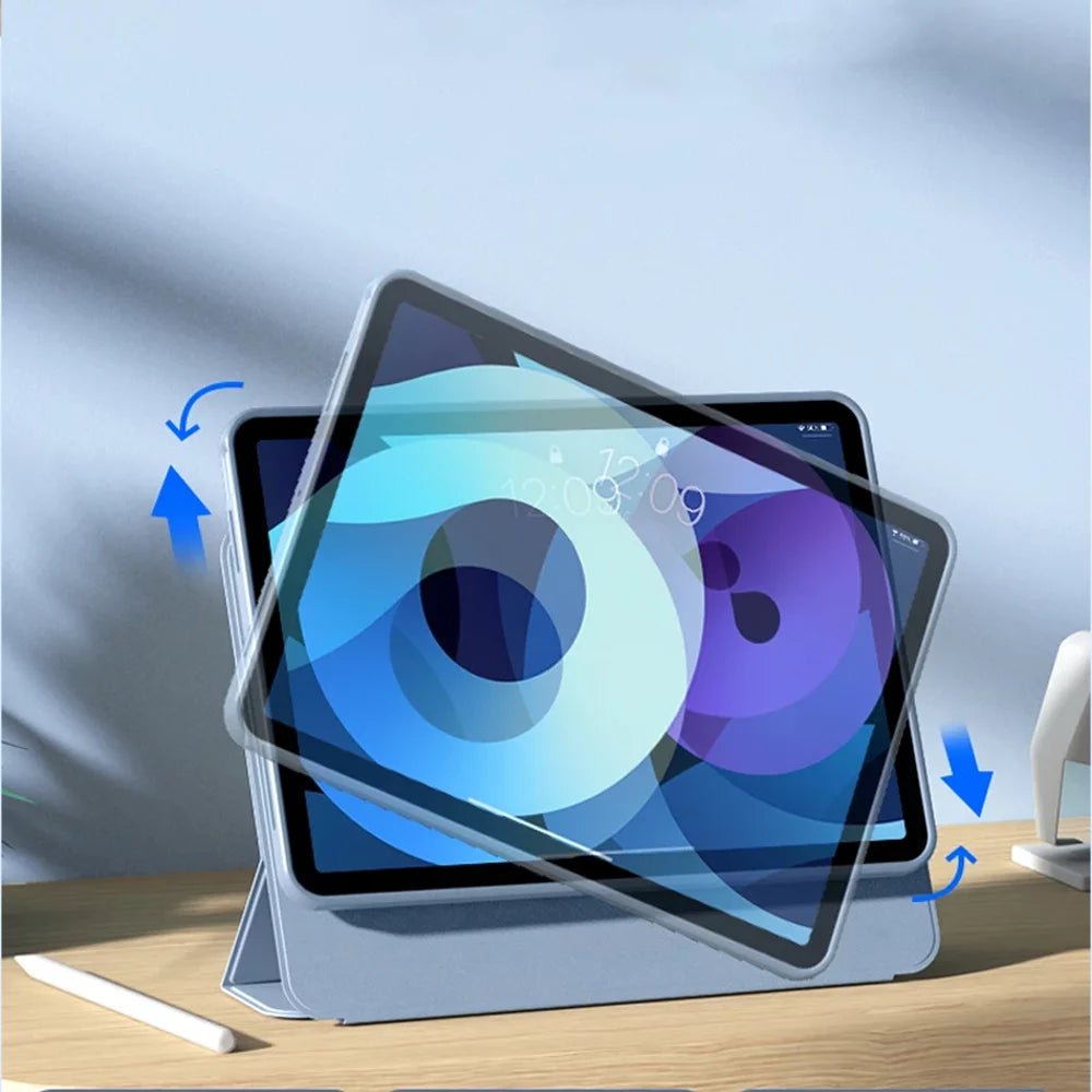 MagSnap Fusion Magnetic iPad Case - Ultra Slim & Secure Cover for iPad Pro/Air - Perfect for Work, Travel & Home Use