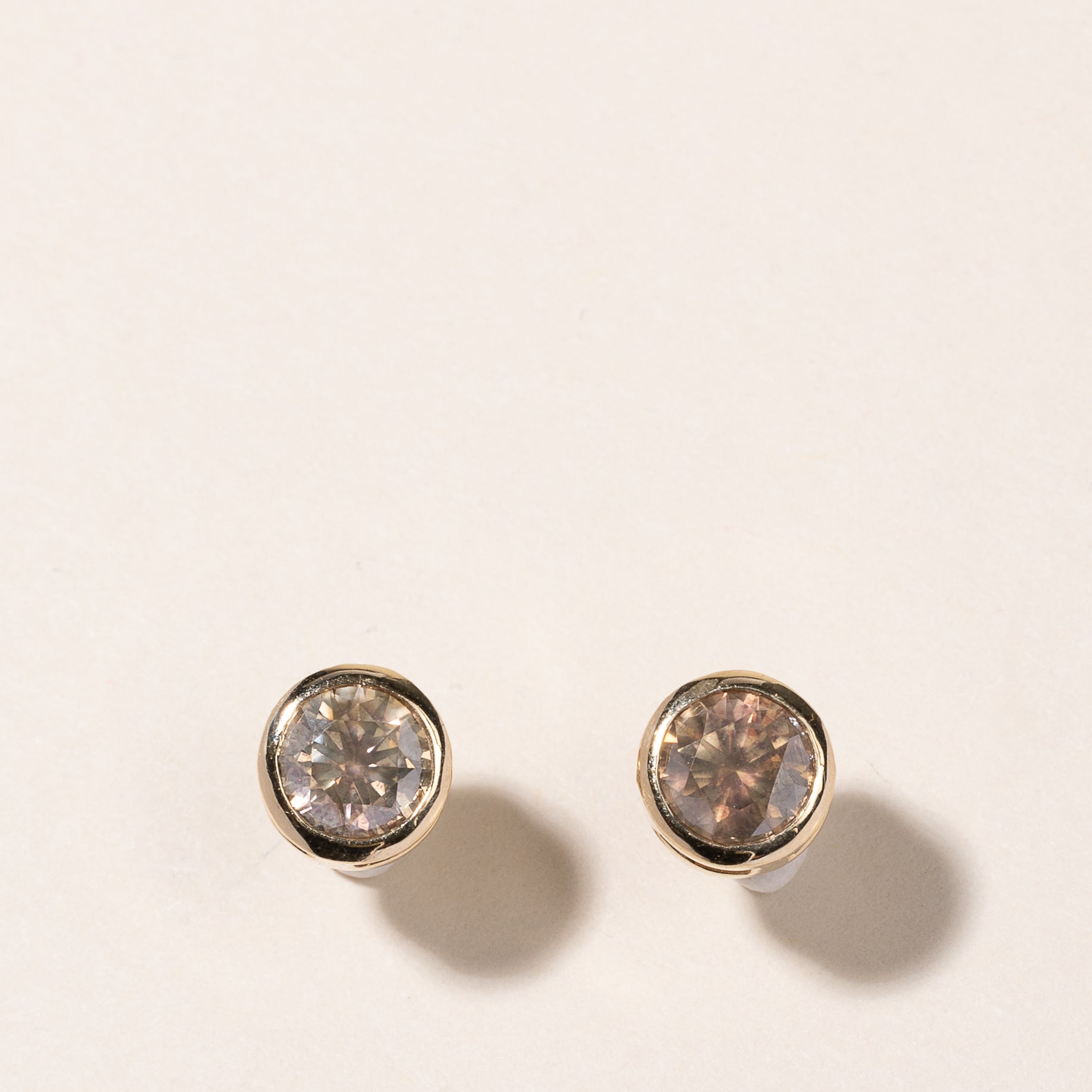18K Yellow Gold Fancy Brown Diamond Earrings & Pendant Set - 2.34ctw, 0.93ct | Luxury Jewelry Gift for Women | Perfect for Weddings, Anniversaries & Special Occasions