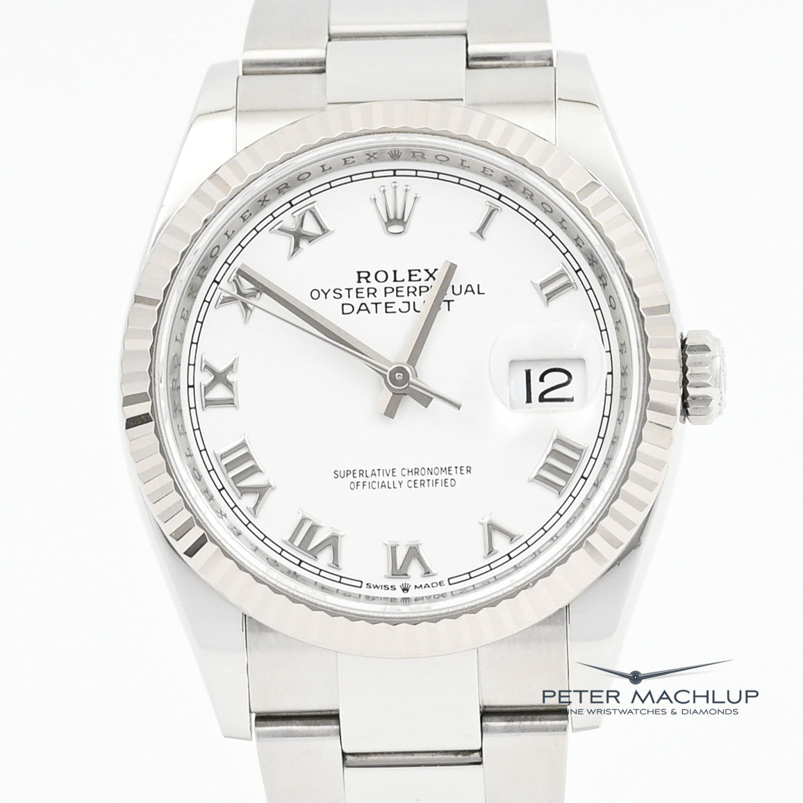 Authentic Rolex Datejust 36 Watch - 2021 Model | Luxury Stainless Steel & Gold | Perfect for Business, Gifting & Special Occasions